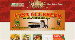 Desktop Screenshot of casa-guerrero.com