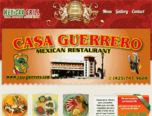 Tablet Screenshot of casa-guerrero.com